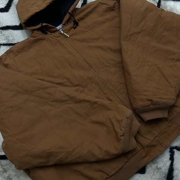 [5XL]SteelGuard USA 덱캔버스 워크자켓/브라운