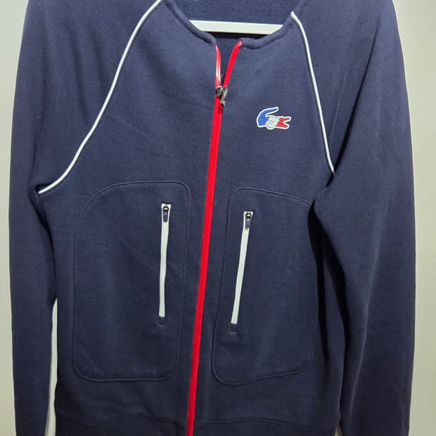 라코스테 집업가디건