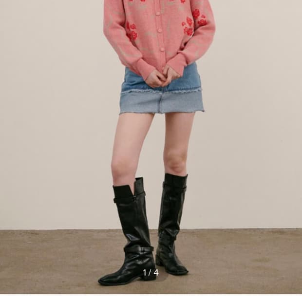 sinoon 시눈 블레이브 가디건 핑크