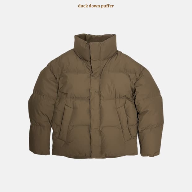 프로젝트엠 덕다운 푸퍼 패딩