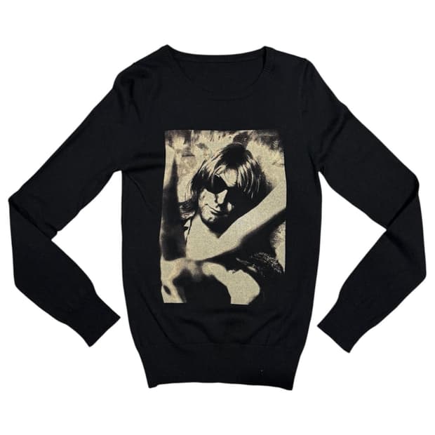 히스테릭 글래머 x 커트 코베인 아카이브 니트 스웨터