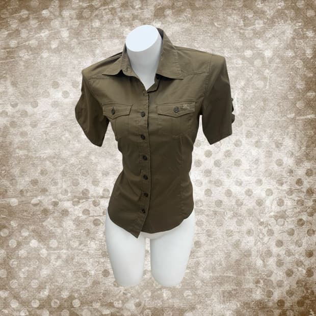 Burberry collar shirt