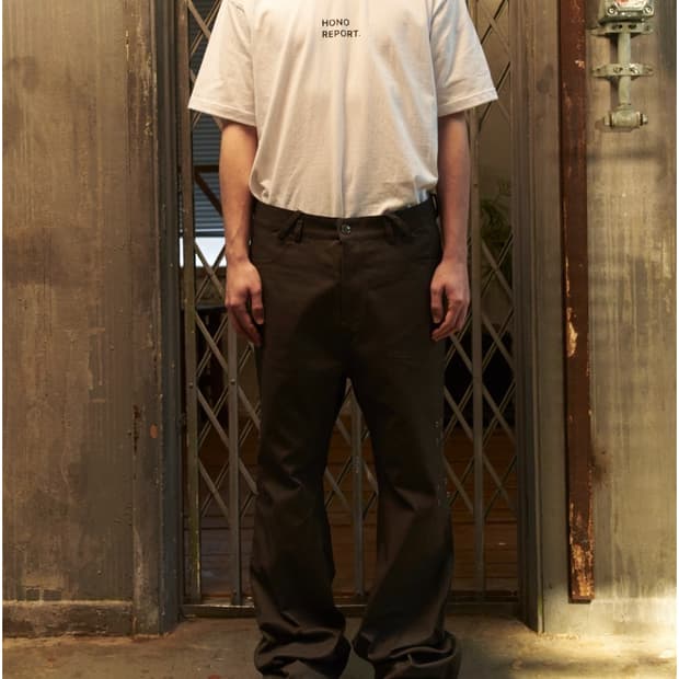 Button Flared Pants_Iron
