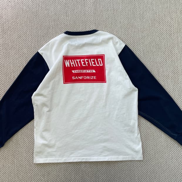 빈티지 WHITEFIELD 샌포라이즈 롱슬리브 