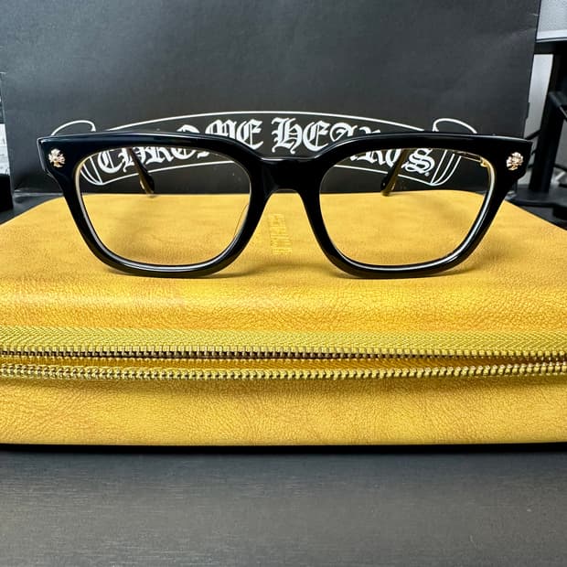 크롬하츠 콕스어커 블랙/골드 새상품급