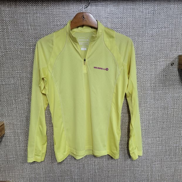 M 95사이즈 머렐 기능성 집업 티셔츠 등산 아웃도어 