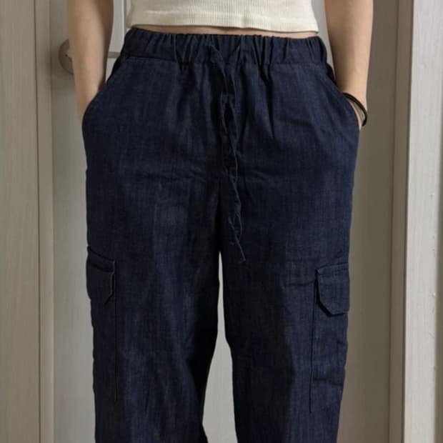 카고 데님 팬츠