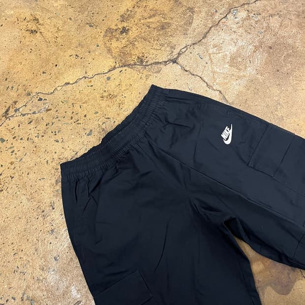 [정품/M] 나이키 블랙 카고 조거팬츠 b19