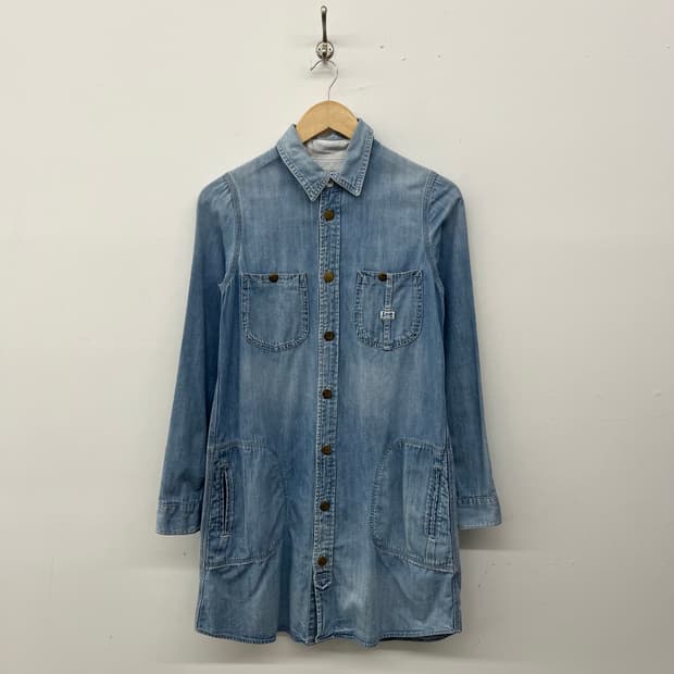 Lee 리 데님 롱 셔츠 여/M