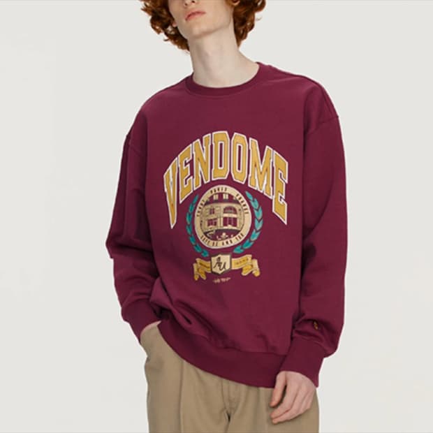 앤유 남녀공용 맨투맨