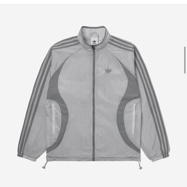 아디다스 아디컬러 2000s 우븐 트랙탑 그레이 투 그레이 쓰리 - US