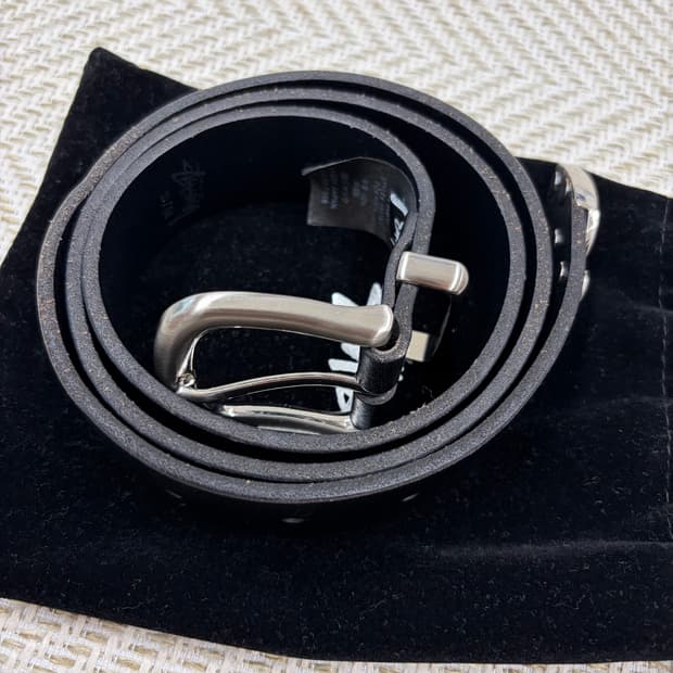 STUSSY METAL S TIP BELT