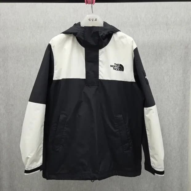 여성 85 노스페이스 아노락 후드 바람막이