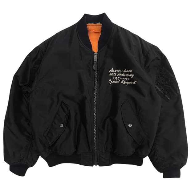 아비렉스 50주년 항공점퍼 ma-1