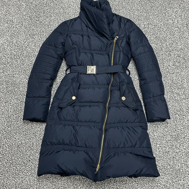 베르사체 벨티드 여성 롱패딩