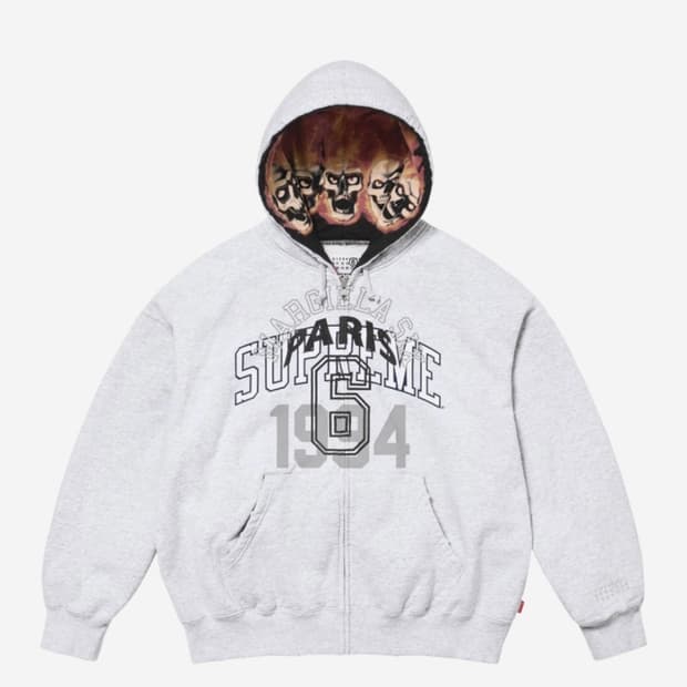 슈프림 마르지엘라 후드집업 xl