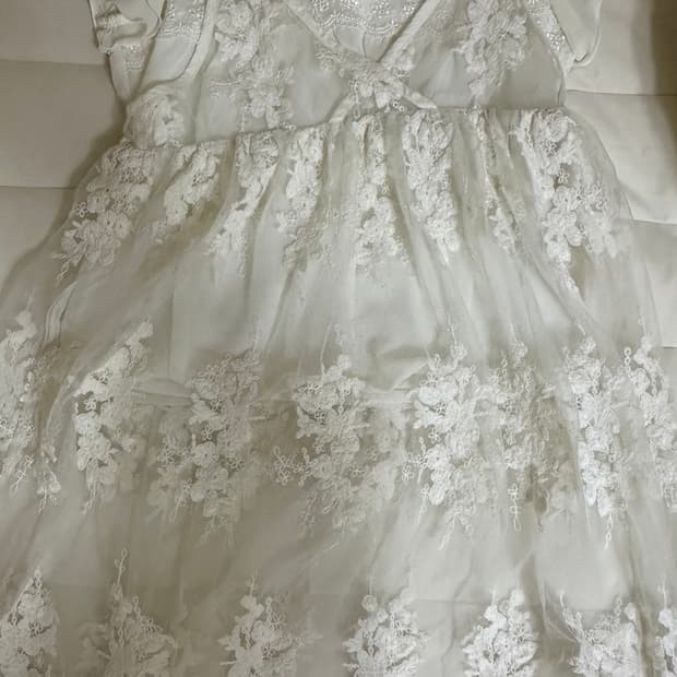 레스트로즈 블라우스 레이스 레이어드 나시 세트