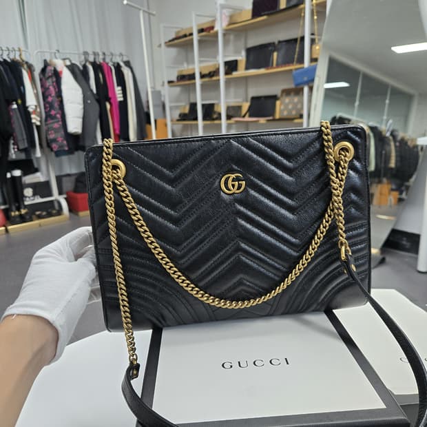 [A급컨디션]구찌 마몬트 마틀라세 숄더백