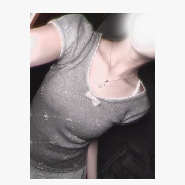 빈티지 히메갸루 리본 로걀탑 ) 리즈리사 트랄라라 라떼갸루 stc 갸루