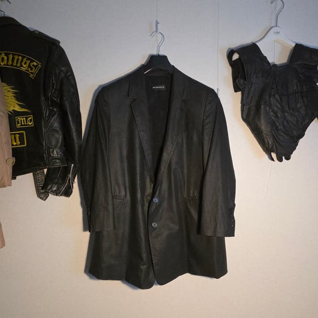 Ann demeulemeester 2button jacket