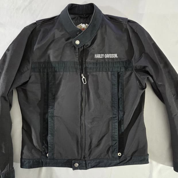 할리데이비슨 코튼 라이더 자켓