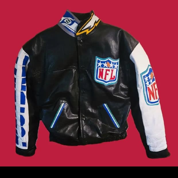 NFL 수제 가죽 자켓