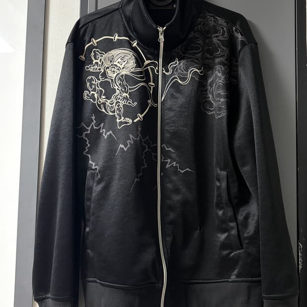 빈티지 오리엔탈 자수 집업