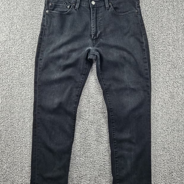 리바이스 511 블랙 진 데님 팬츠 ( 36X30 ) / 10858