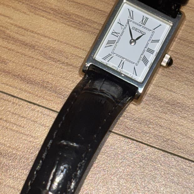 세이코 SWR053 세르띠에 쿼츠 블랙