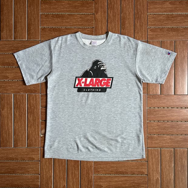 X-large champion 1/2 tee