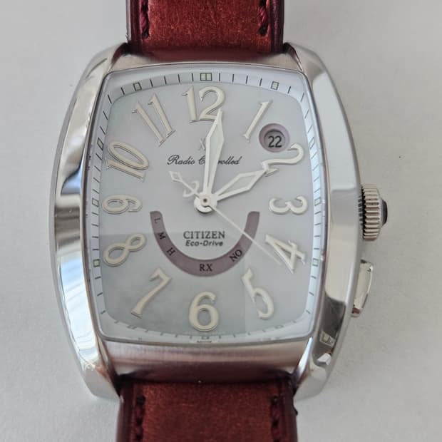 시티즌 에코드라이브 가죽밴드