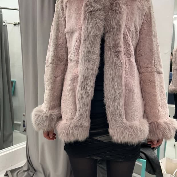 legging 래빗 퍼자켓