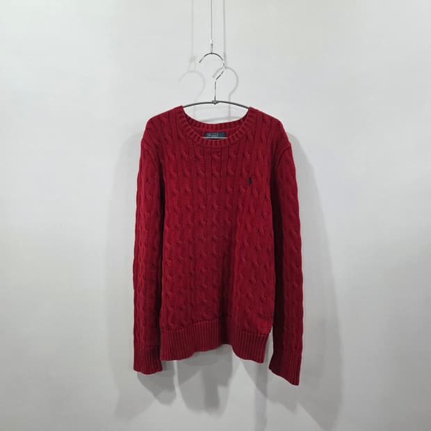 폴로랄프로렌 키즈 케이블 니트 M(10/12)