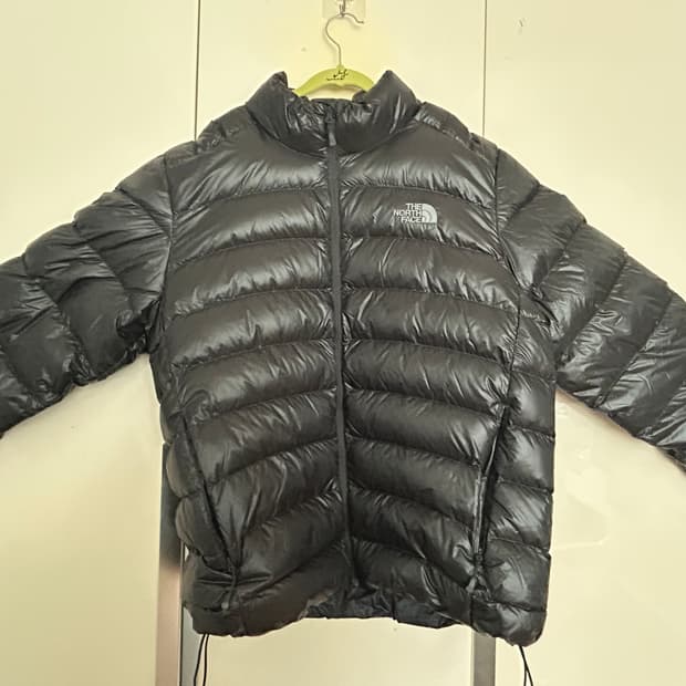 노스페이스 RDS 경량패딩 차콜 L