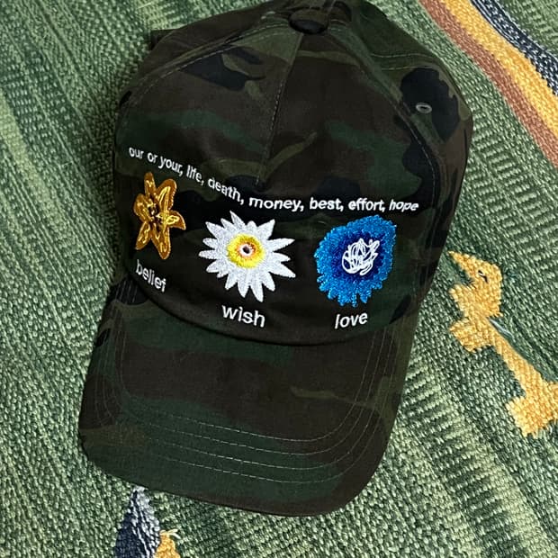 마이딥블루메모리즈 카모 볼캡 Nativity MM cap in camo