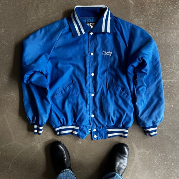 80s U.S.A BUTWIN CUB foods staff jacket