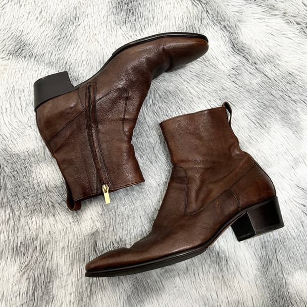 입생로랑 90s 아카이브 웨스턴 부츠