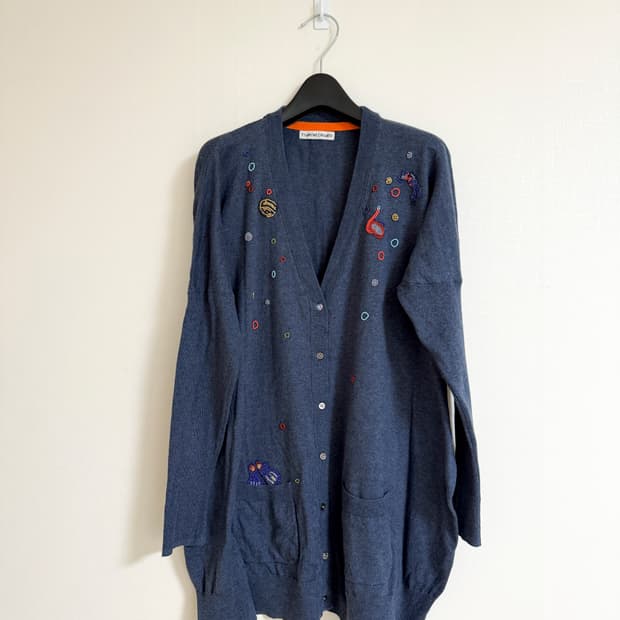 tsumori chisato 츠모리치사토 비딩 가디건