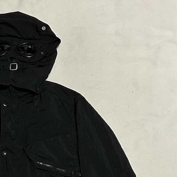 48 C.P Company 나일론 고글 후드 자켓