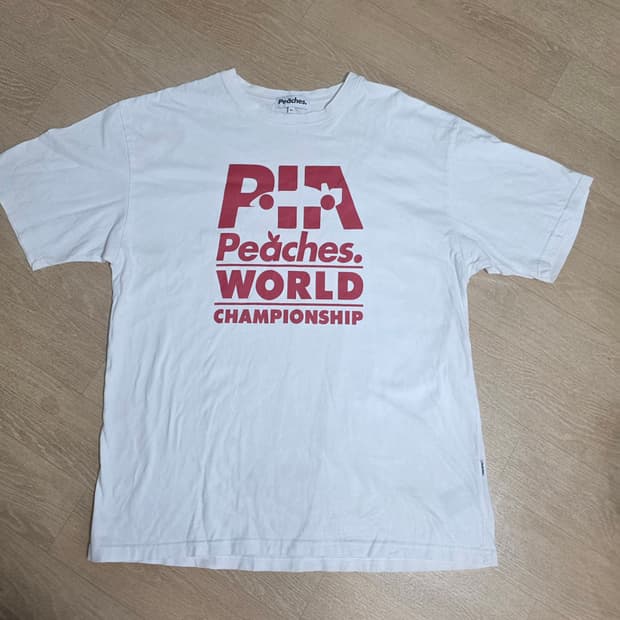 피치스 P1A 월드 챔피언십 반팔티 XL