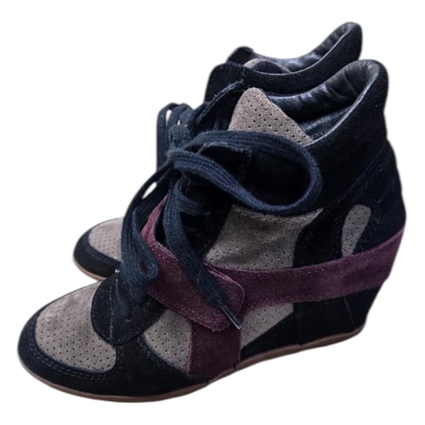 Ash 보위 웨지힐 스니커즈 39