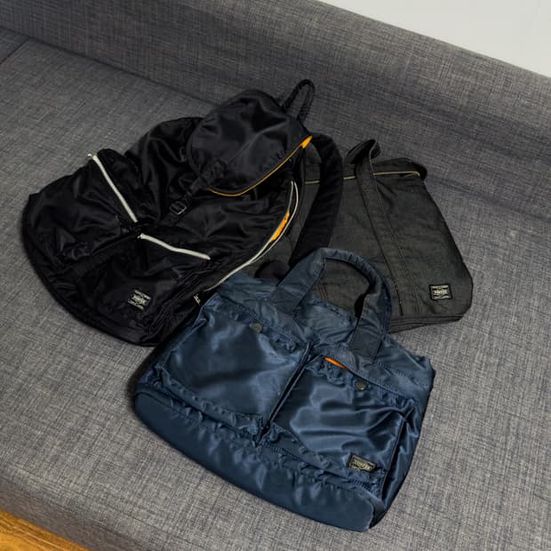 포터 백팩 블랙