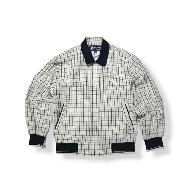 Playboy 플레이보이 블루종 빈티지 올드스쿨 자켓