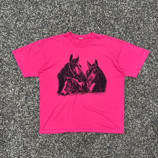 90s Kristi Petosa 빈티지 싱글스티치 티셔츠 (2XL)