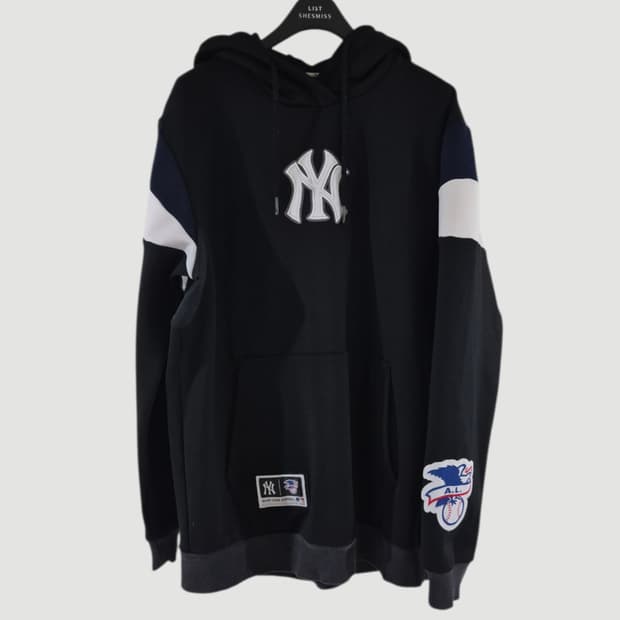 MLB 뉴욕양키즈 기모 후드티 남여공용