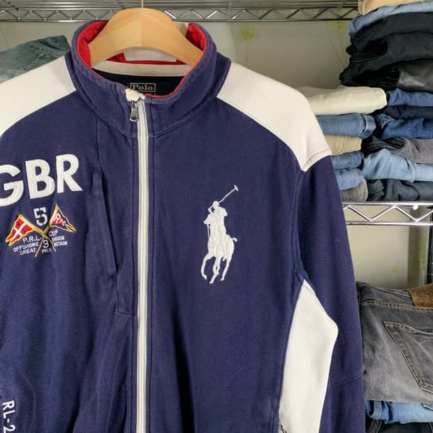 [L] 폴로 랄프로렌 브리티쉬 코튼 풀집업