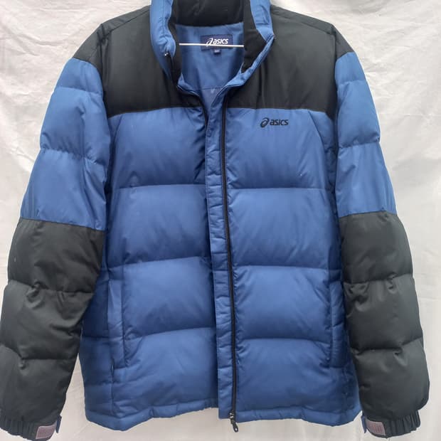 아식스 남성 패딩 점퍼 100