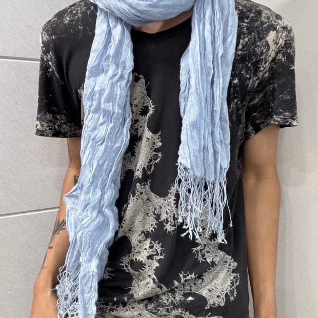 4. Sky blue scarf 2.5
