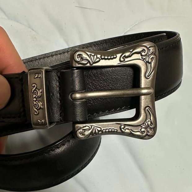 세비지 레더 벨트 M