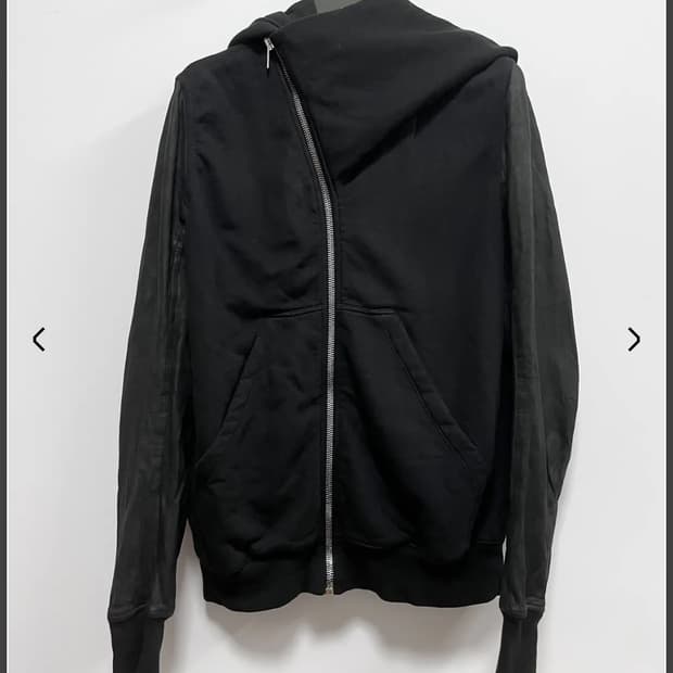 릭오웬스 레더 마운틴 후디